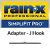 RNX Windshield Wipers acc wiper rain-x simplifit-pro adapter-j ThumbNail product x-small RNX RNX 21'' SIMPLI Beam blade