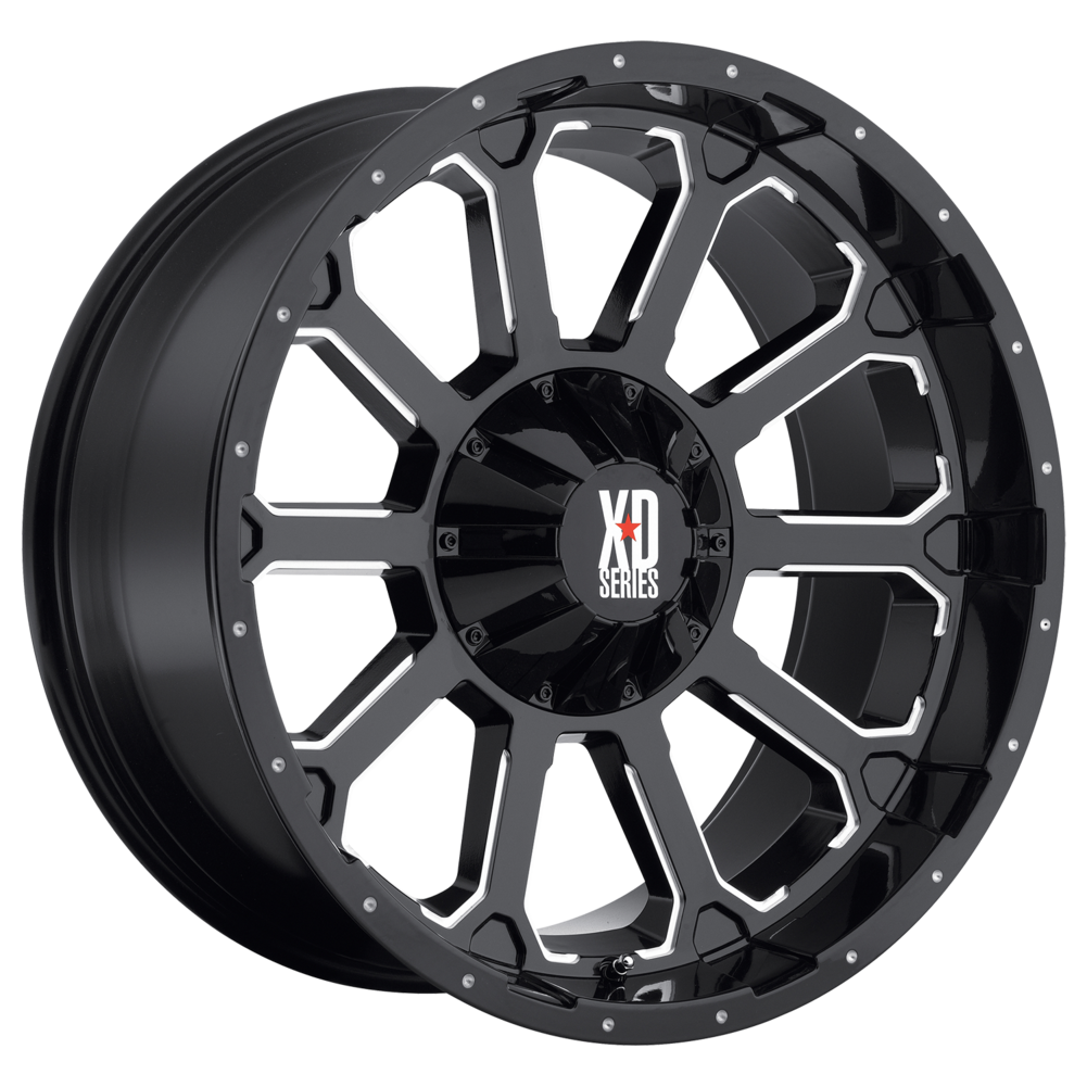 XD Series XD 806 Bomb Wheels MultiSpoke Painted Truck Wheels