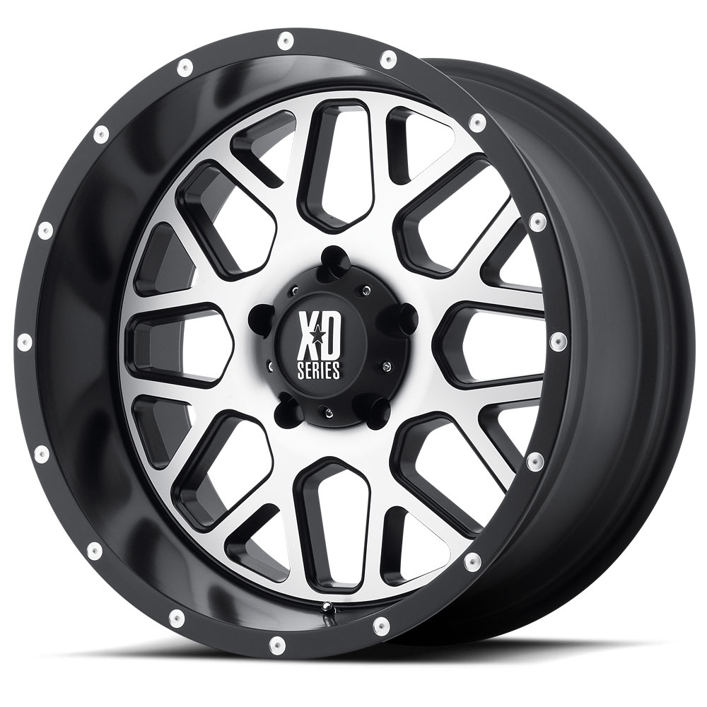 XD Series XD820 Grenade Wheels Mesh Machined Truck Wheels Discount Tire