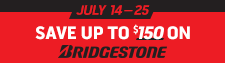 Bridgestone savings