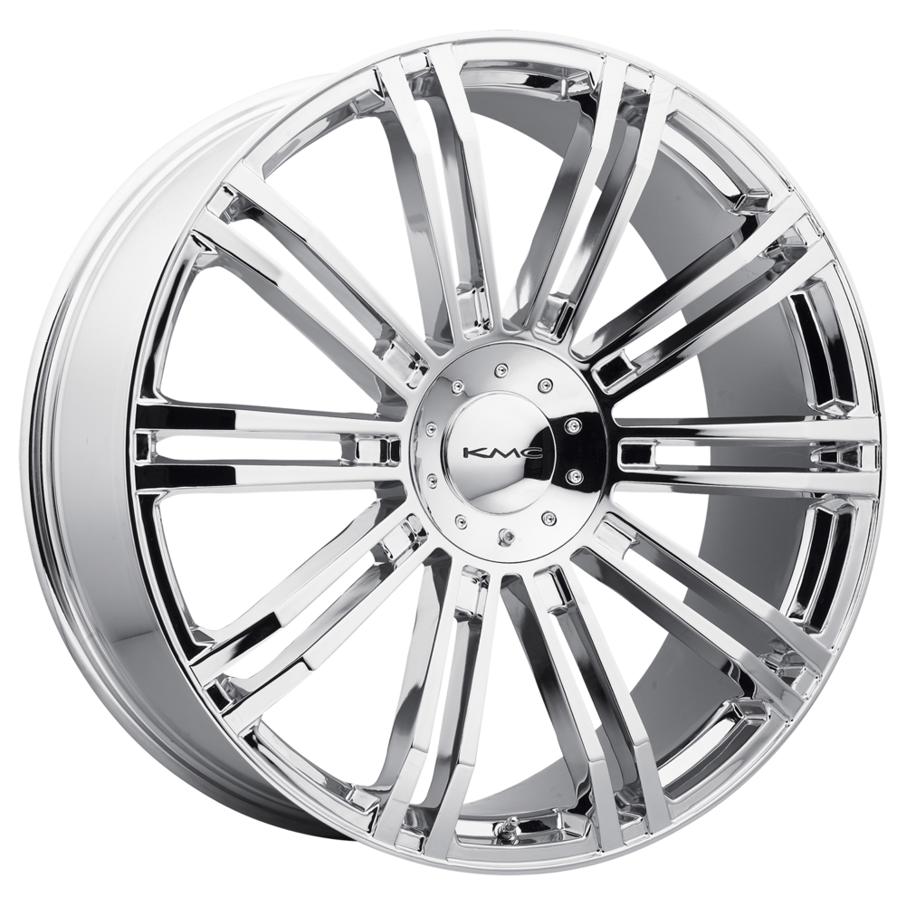 KMC KM677 D2 Wheels MultiSpoke Chrome Truck Wheels Discount Tire