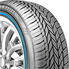 Custom Built Radial Blue Stripe