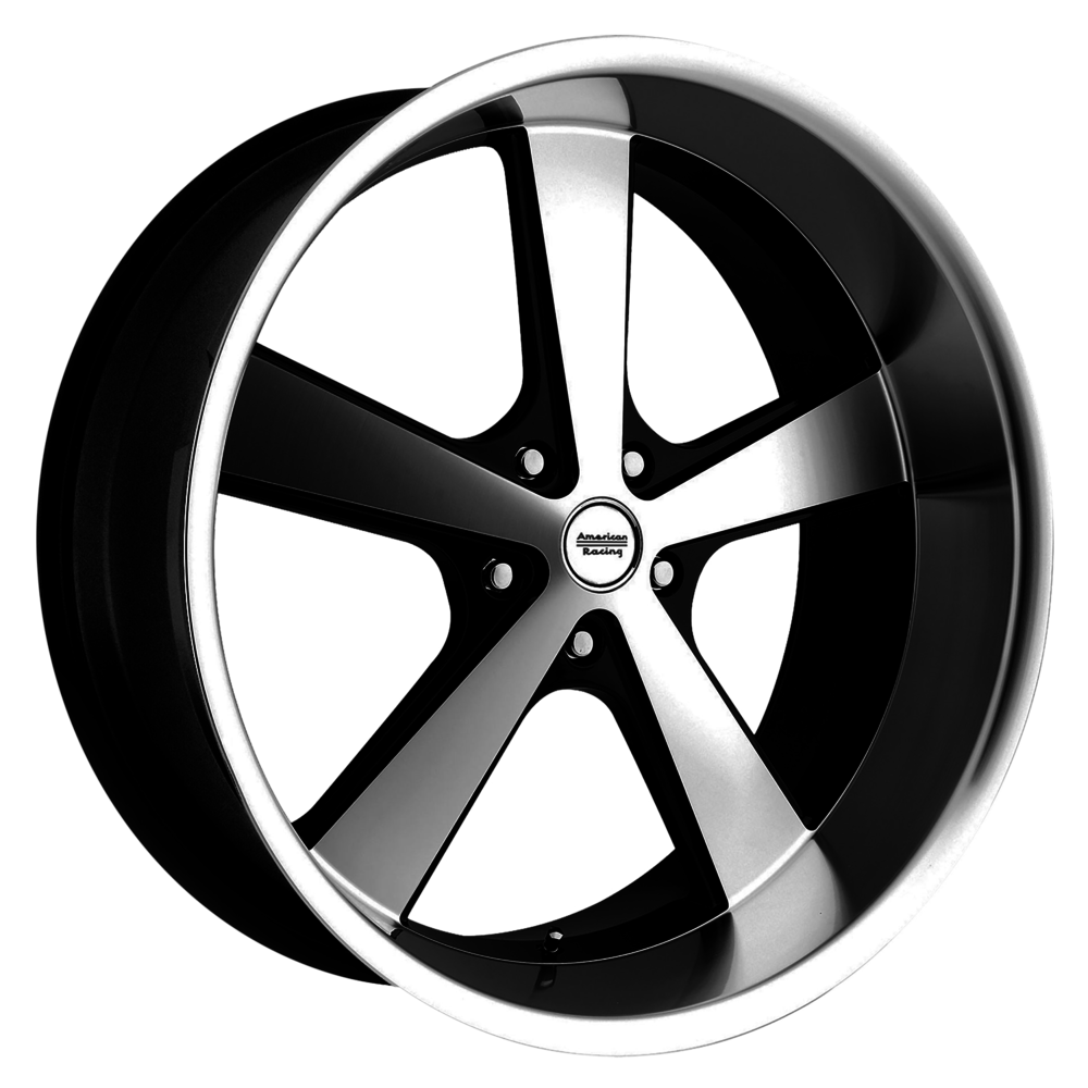 American Racing VN701 Nova 22 X9 5-127.00 15 BKGLMS