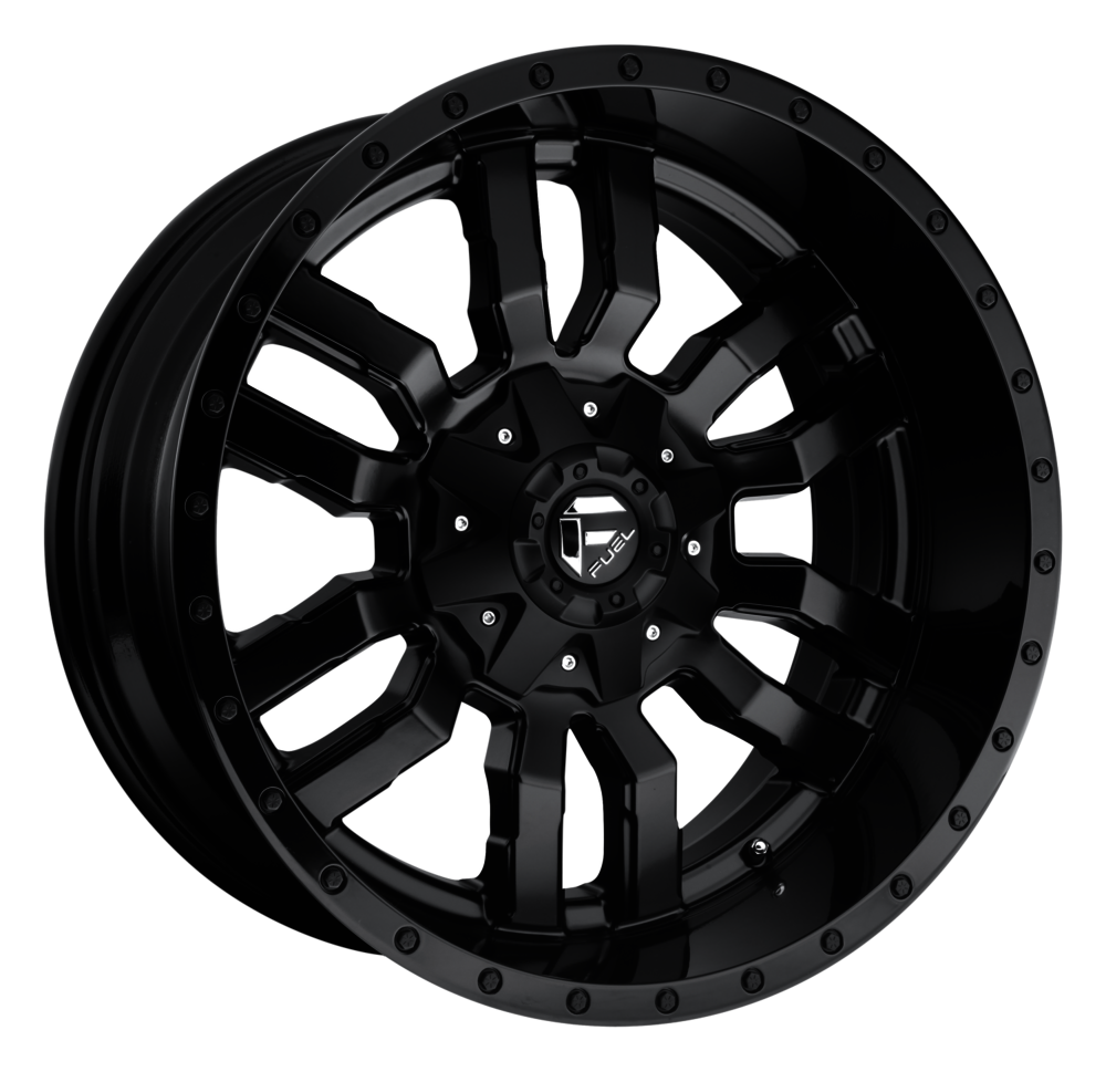 2 NEW MATTE BLACK FUEL WHEELS SLEDGE D596 20X9 5139.70/150 (36433) eBay