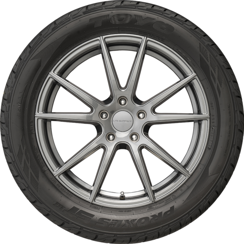 TOYO PROXES Comfort2s 215/55R18 WedsSport SA-25R BLC2 18インチ 9.5J+45 5H-114.3 4本セット