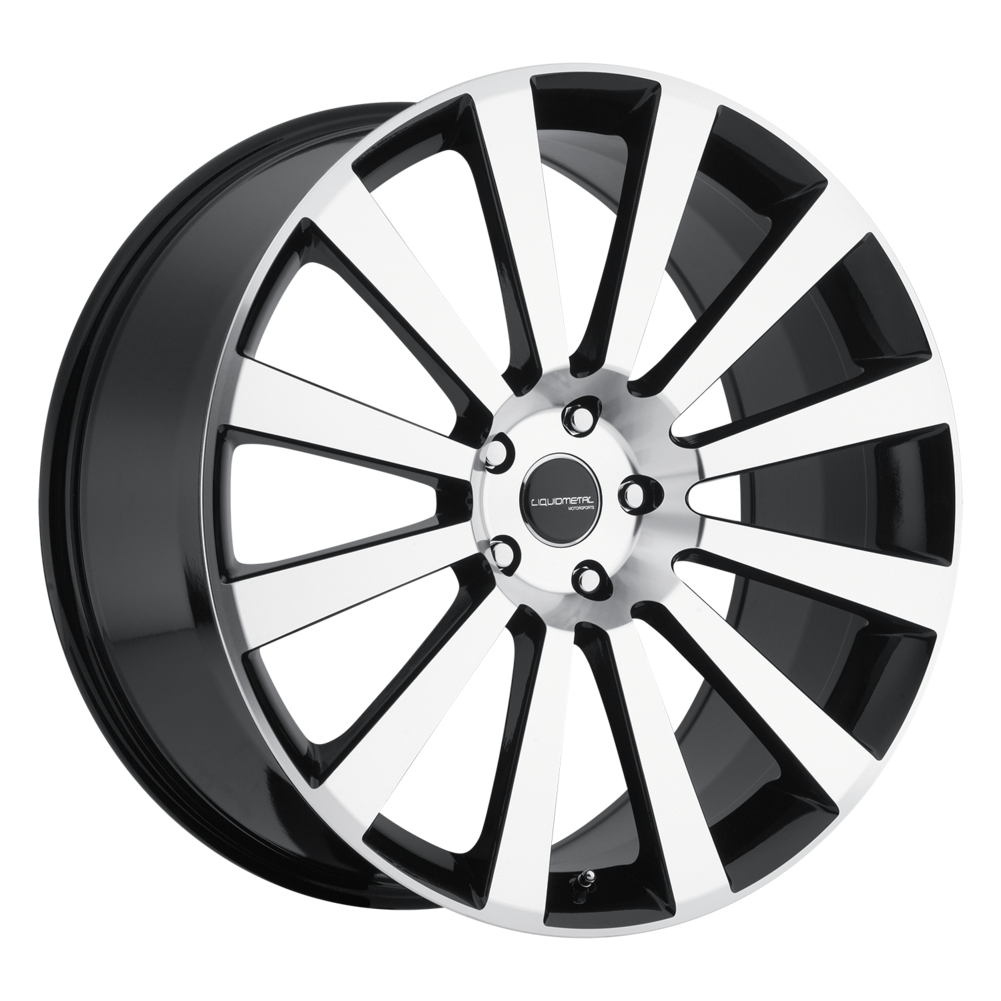 Liquid Metal Exhaust Wheels MultiSpoke Machined Passenger Wheels