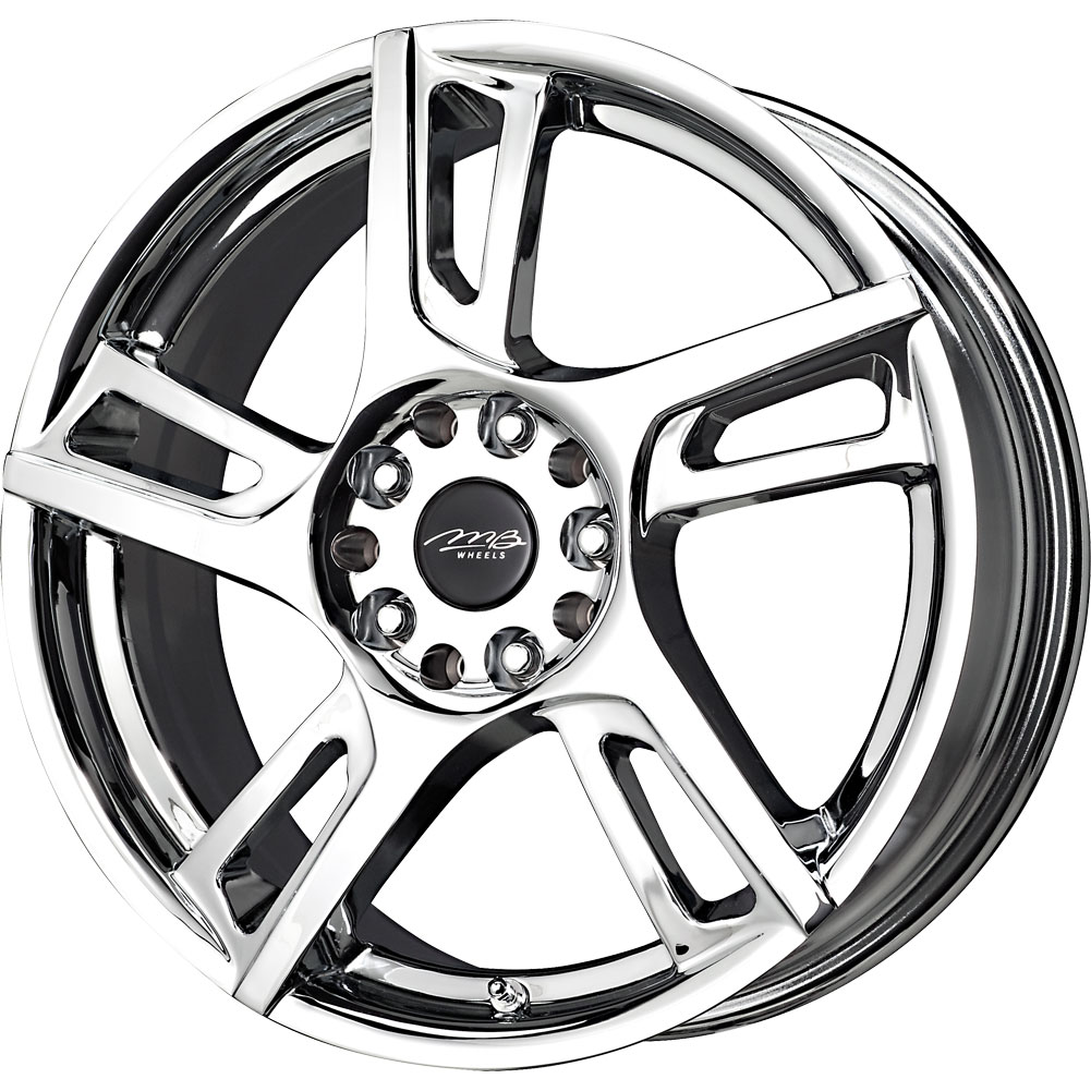 MB Wheels Vector Wheels | Multi-Spoke Chrome Passenger Wheels