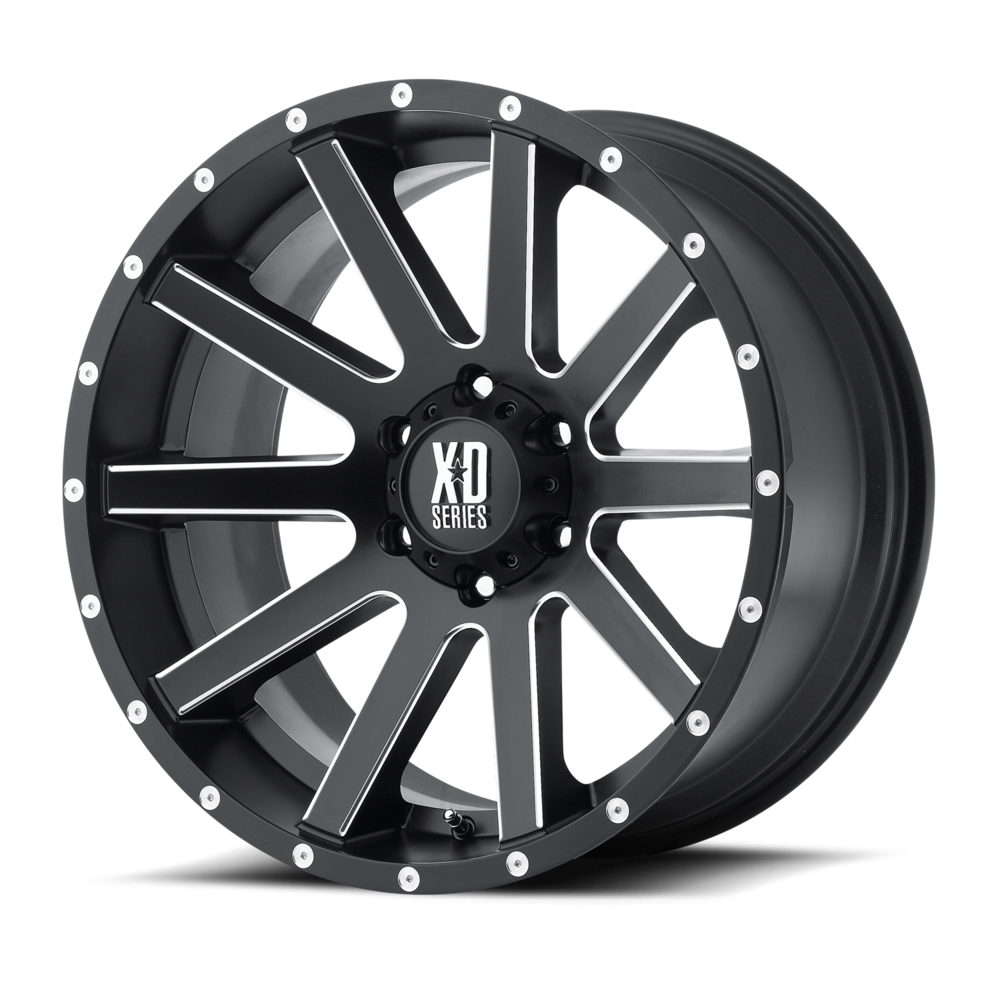 XD Series XD 818 Heist Wheels MultiSpoke Machined Truck Wheels