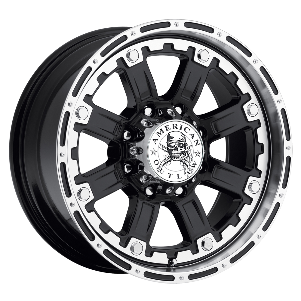 American Outlaw Armor Wheels MultiSpoke Painted Truck Wheels
