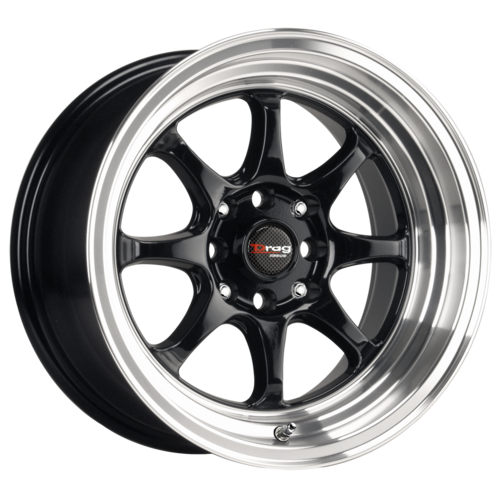 Drag DR-54 15 X7.5 4-100.00/114.30 0 BKGLML | Discount Tire