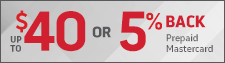 Use your card and save!