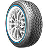 Custom Built Radial Blue Stripe