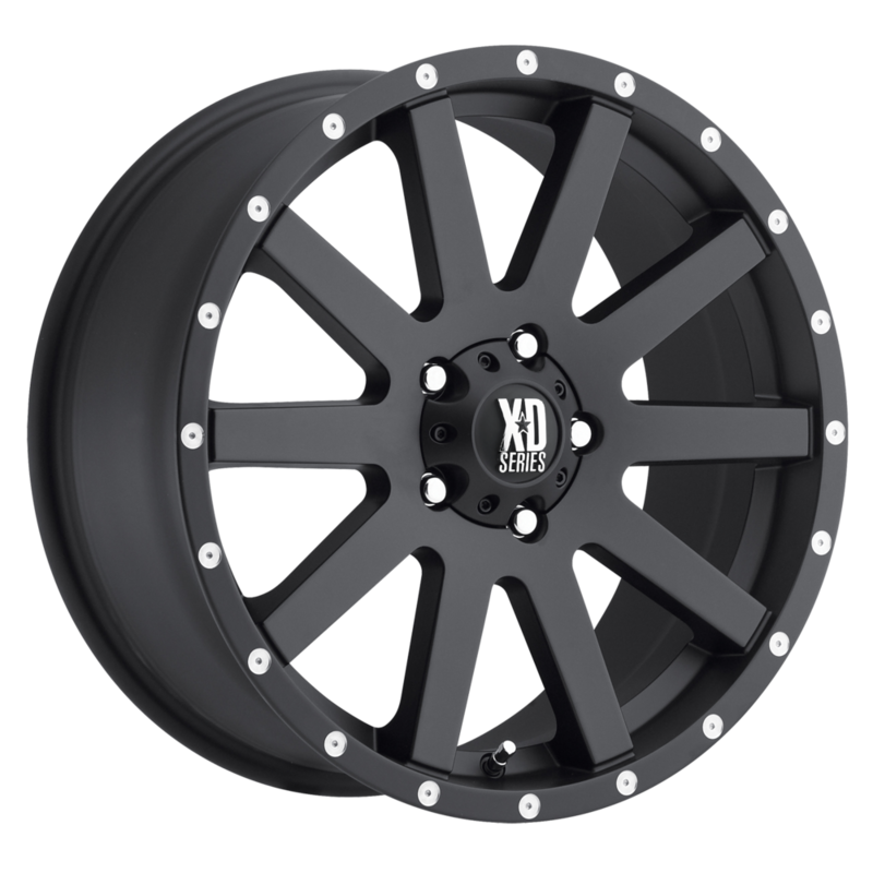 XD Series XD 818 Heist Wheels | Multi-Spoke Truck Machined Wheels ...