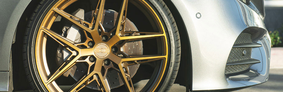 Winter Tire Setup: Matte Bronze 18 Euro Design TECH wheels with