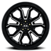 Vision Korupt side product x-small 16  X6.5   6-130.00 45  BKGLBM