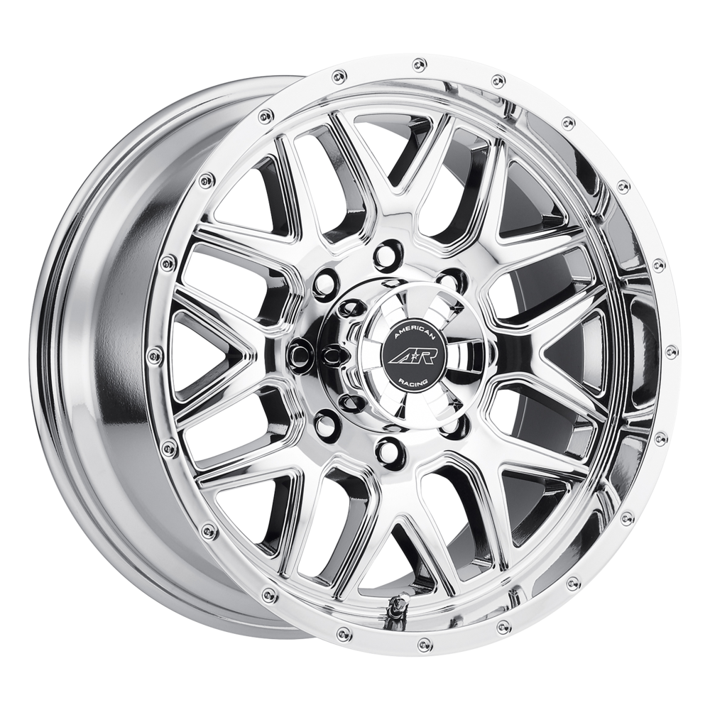 American Racing AR910 Wheels Mesh Chrome Truck Wheels Discount Tire