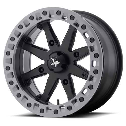 MSA Offroad Wheels M31 LOK2 Beadlock 14 X7 4156.00 4.00+4.00BKMTXX