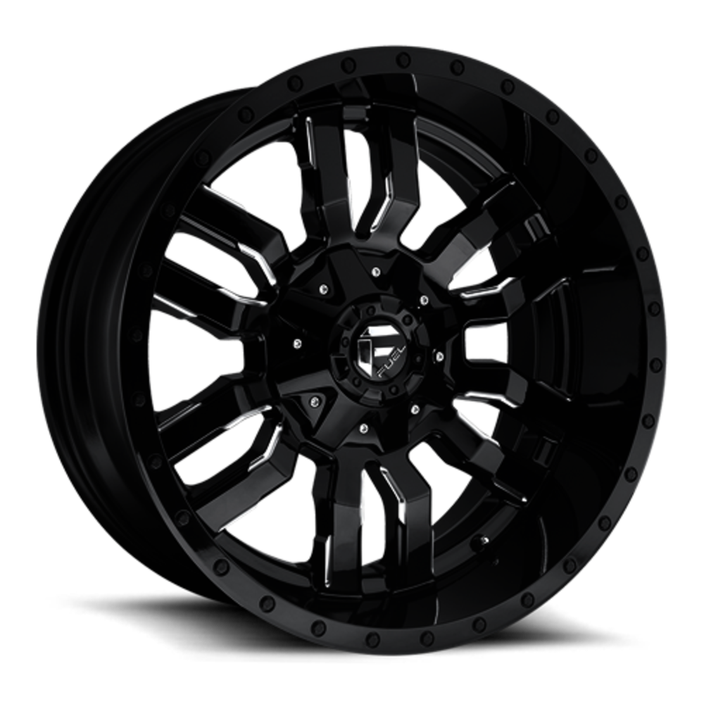 Fuel Wheels Sledge D595 Wheels SplitSpoke MultiSpoke Painted Truck