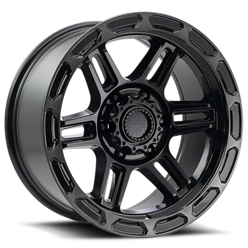 American Outlaw Piston front product medium 17  X8.5   6-139.70 0   BKMTXX