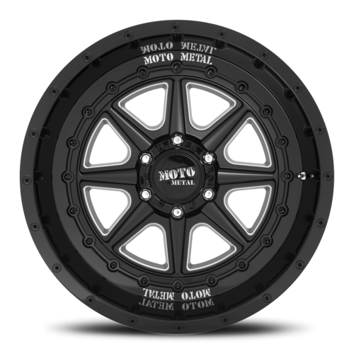 Moto Metal MO801 Phantom 22 X12 5-127.00 -44 BKGLBM | America's Tire