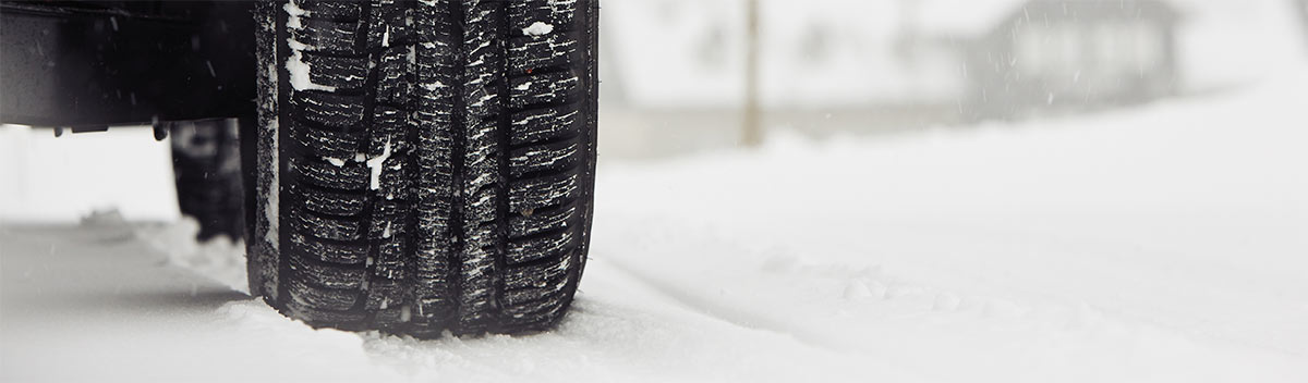 snow tire installation