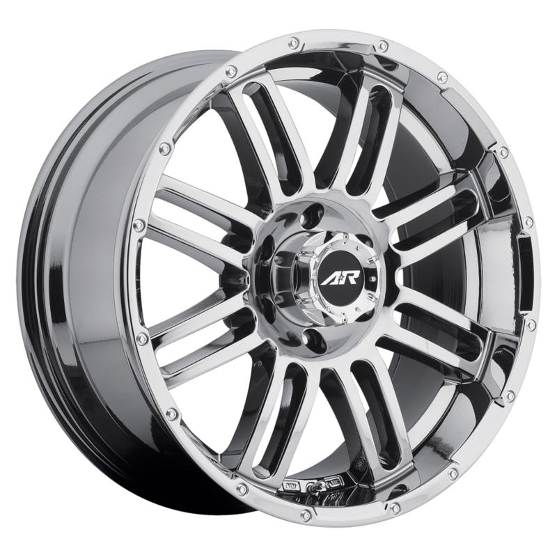 American Racing AR901 Wheels | Split-Spoke Multi-Spoke Chrome Truck ...