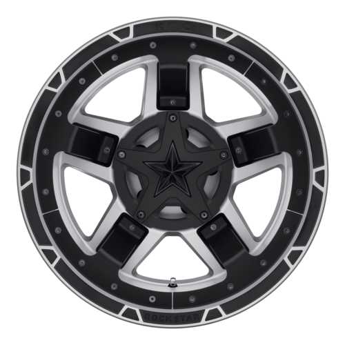 XD Series XD827 Rockstar III 17 X9 6-120.00/139.70 -12 BKMTMS ...