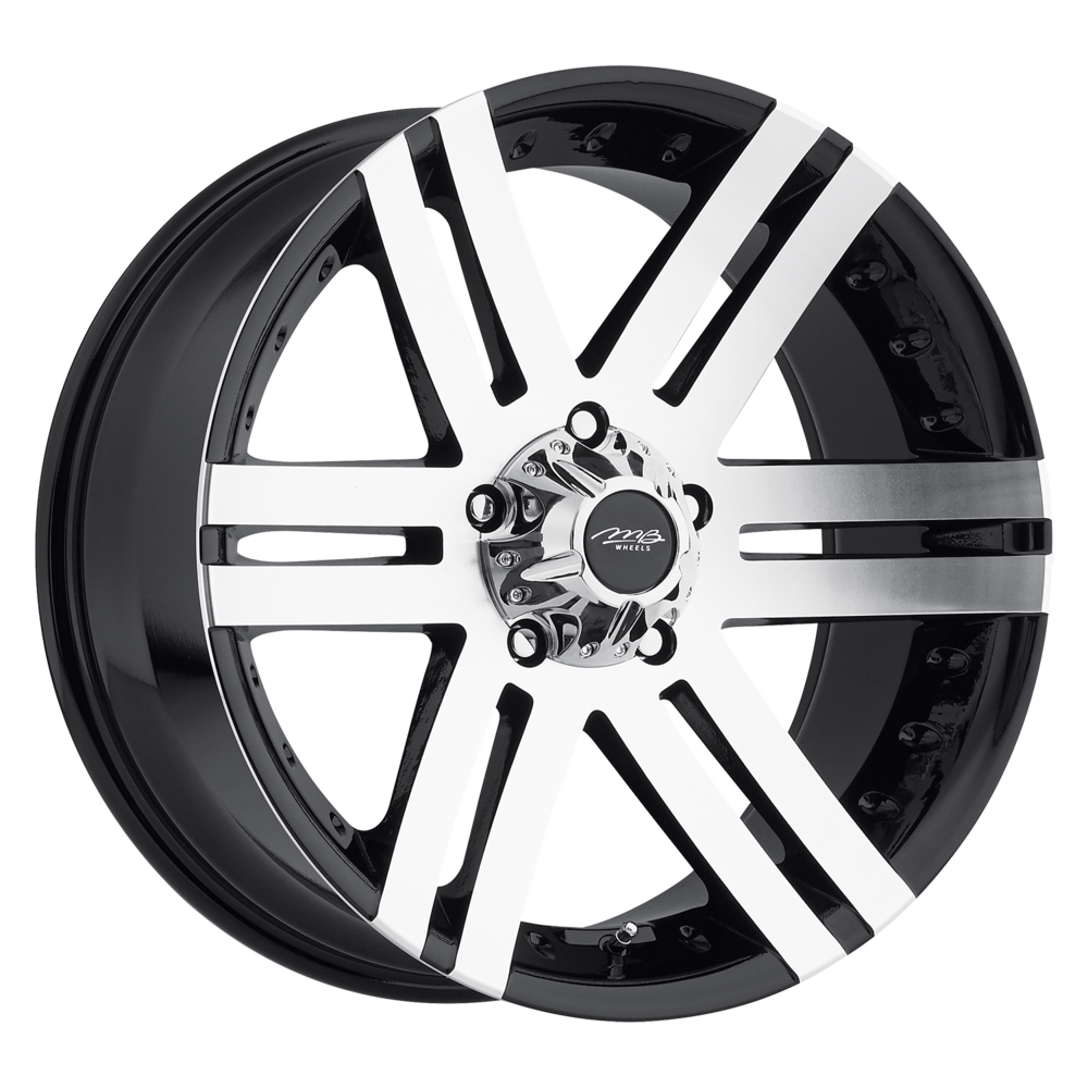 MB Wheels Vortex Wheels MultiSpoke Painted Truck Rims Wheels