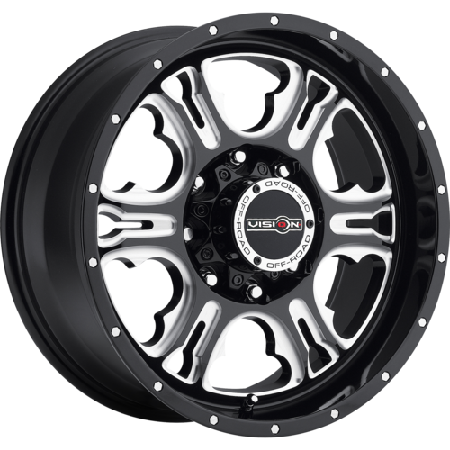 Vision Rage 17 X9 8-165.10 -12 BKGLBM | Discount Tire