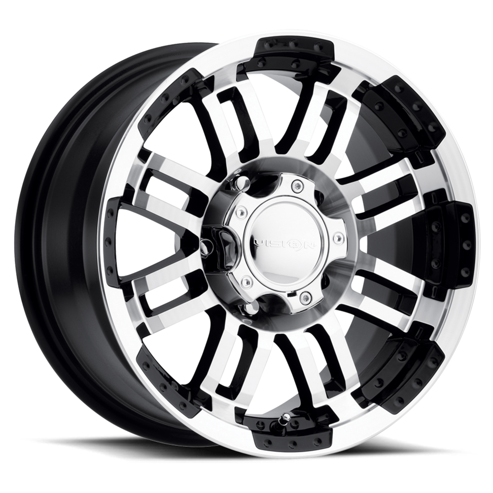 Vision Warrior Wheels MultiSpoke Machined Painted Trailer Wheels Discount Tire