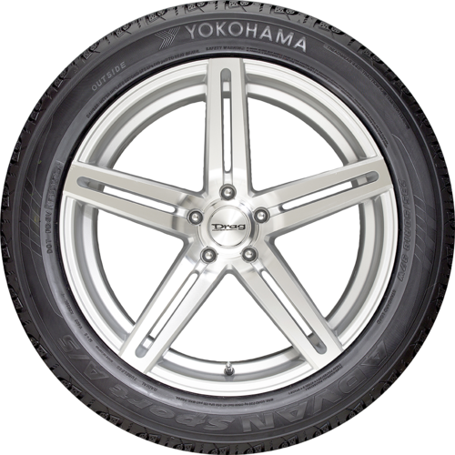 Yokohama ADVAN Sport A/S 245 /50 R19 105W XL BSW | Discount Tire