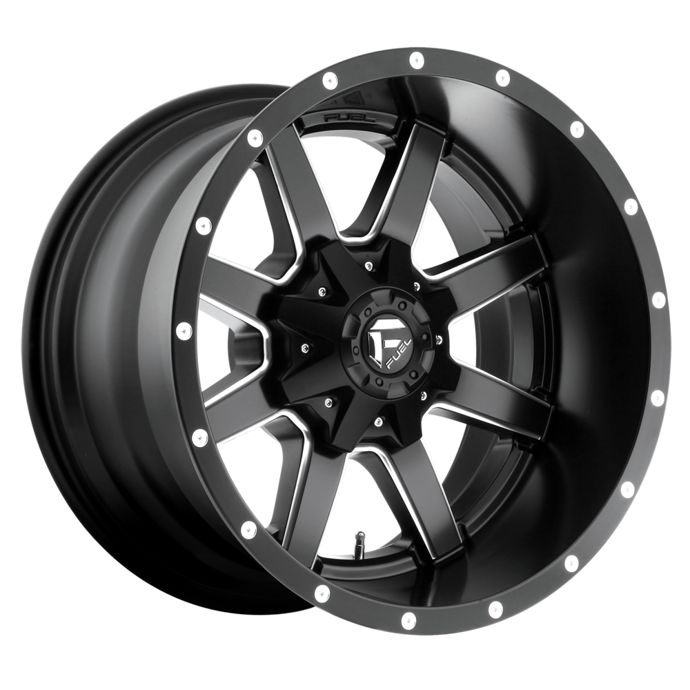 Fuel Wheels Maverick Wheels Machined Truck MultiSpoke Wheels