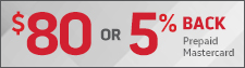 Use your card and save!
