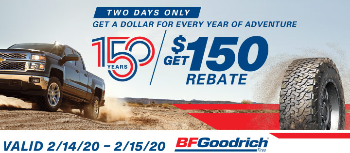 BFGoodrich Tire Promotion Rebates Discount Tire