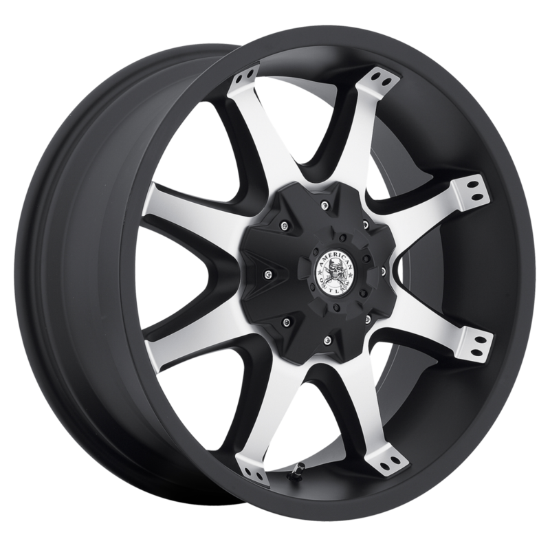 American Outlaw Deputy Wheels MultiSpoke Truck Machined Wheels Discount Tire