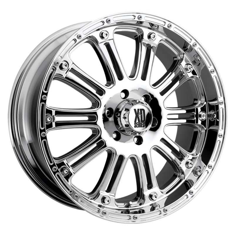 XD Series XD 795 Hoss Wheels SplitSpoke MultiSpoke Chrome Truck