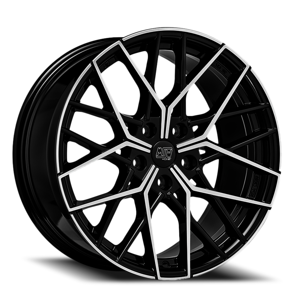 MSW Wheels Type 74 Wheels MultiSpoke Car Painted Wheels Discount