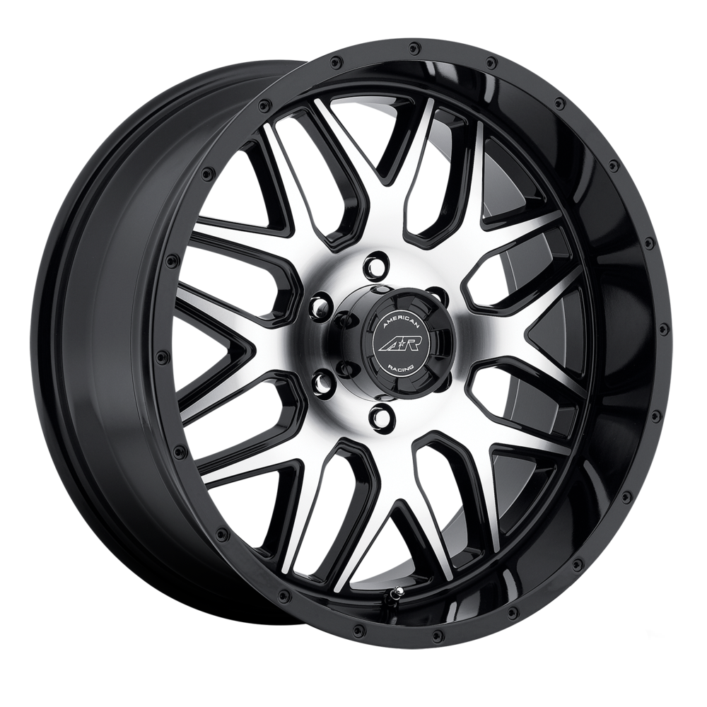 American Racing AR910 17 X8.5 8-165.10 0 BKGLMS American Racing AR910 17 X8.5 8-165.10 0 BKGLMS