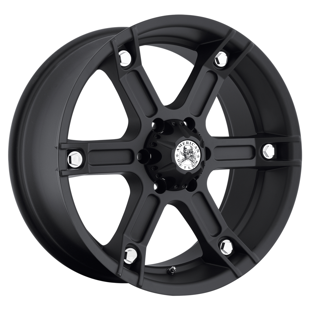 American Outlaw Plank Wheels MultiSpoke Painted Truck Wheels