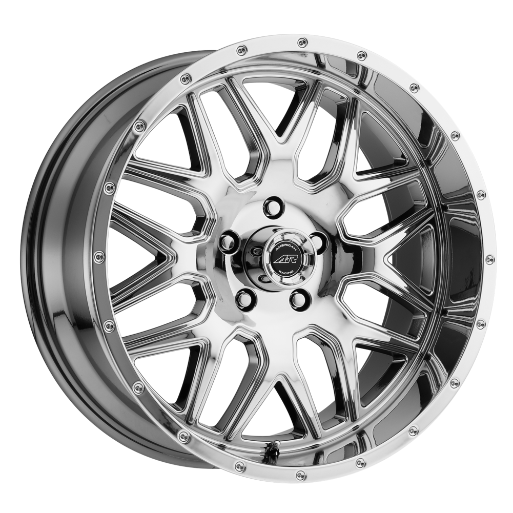 American Racing AR910 Wheels Mesh Chrome Truck Wheels Discount Tire