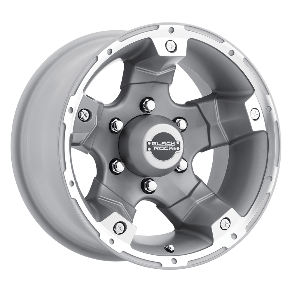 Black Rock Viper Wheels MultiSpoke Painted Truck Wheels Discount Tire