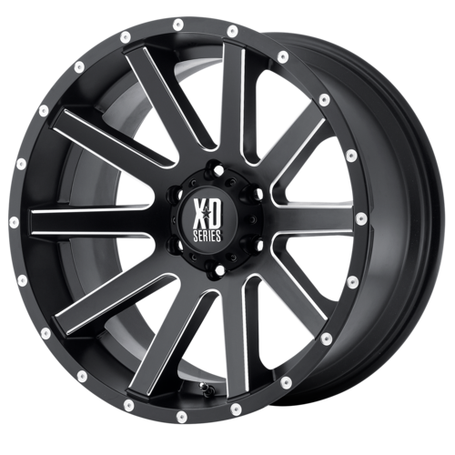 XD Series XD 818 Heist 20 X12 5-127.00 -44 BKMTBM | Discount Tire