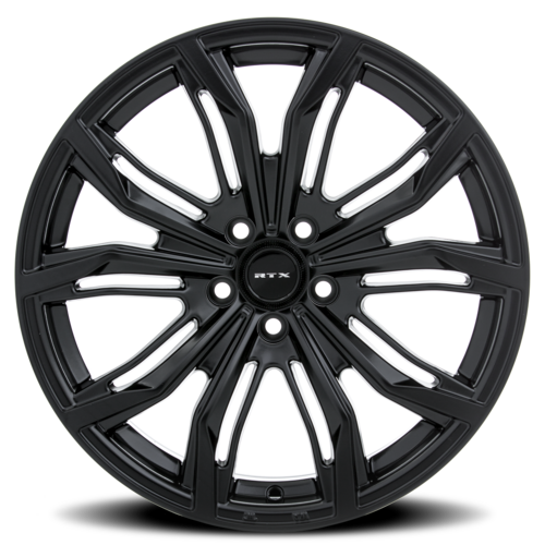 RTX Black Widow 19 X8.5 5-114.30 38 BKGLBA | Discount Tire