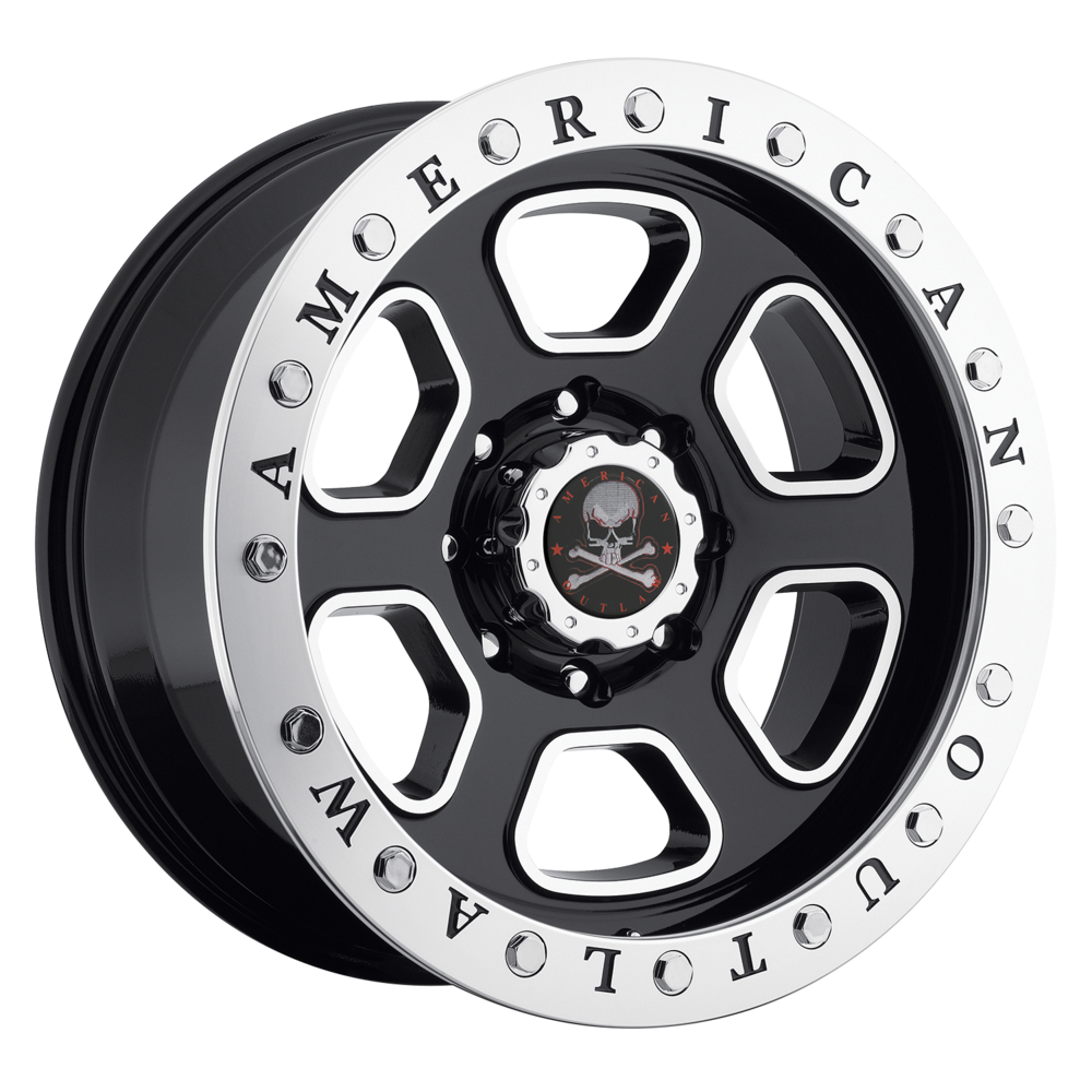 American Outlaw Shotgun Wheels MultiSpoke Painted Truck Wheels