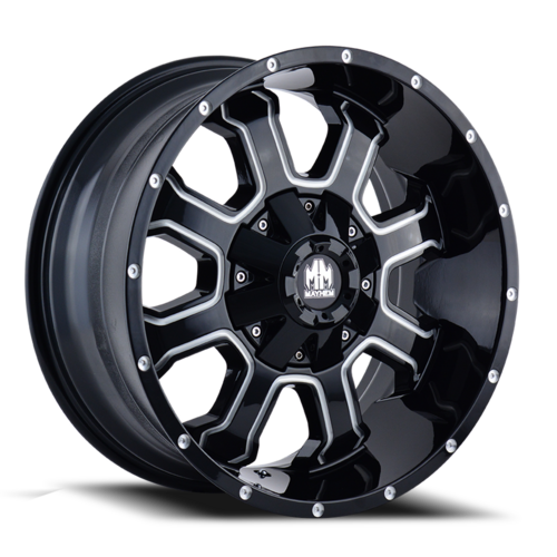 Mayhem Fierce 17 X9 5-114.30/127.00 18 BKGLBM | Discount Tire