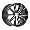 Milanni Splinter front product x-small 22  X9     5-120.00 35  BKGLMS
