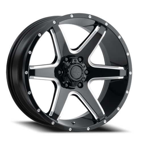 American Outlaw Six Shooter 20 X9 6-139.70 BKGLXX | America's Tire