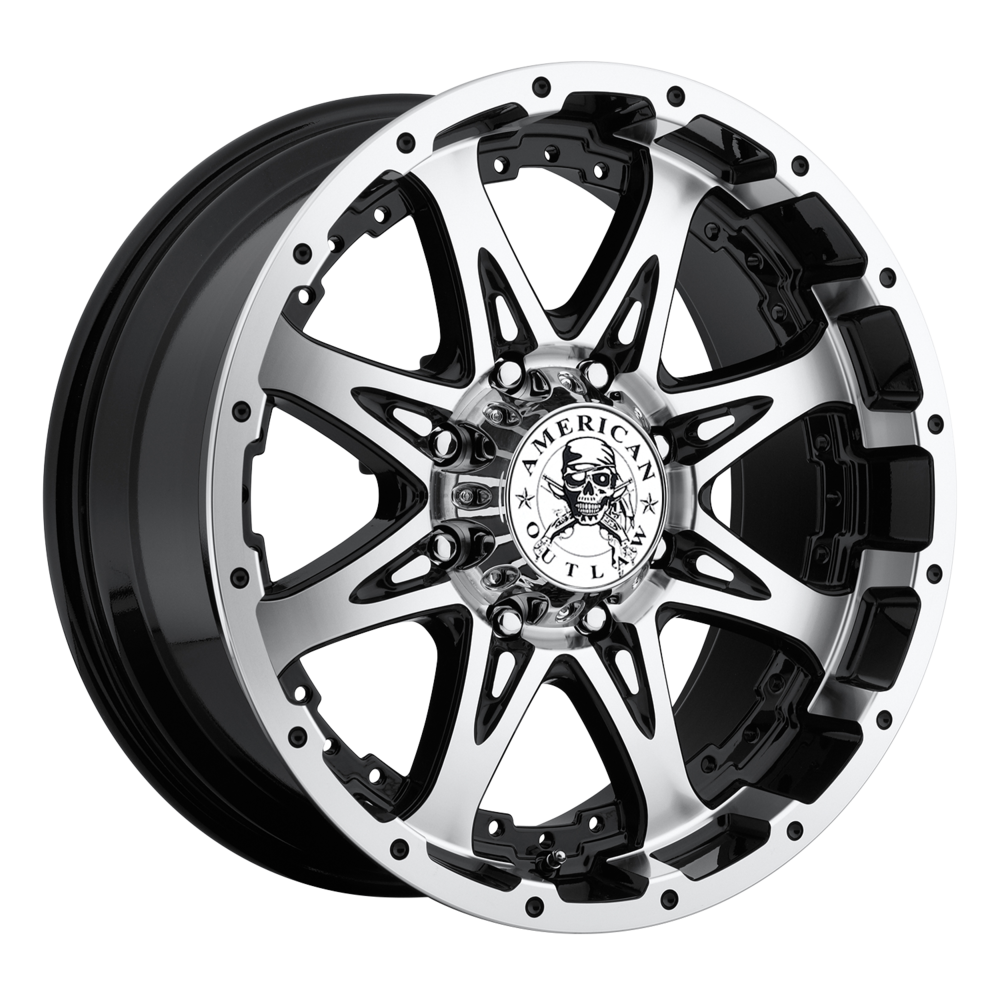 American Outlaw Buckshot Wheels MultiSpoke Painted Truck Wheels