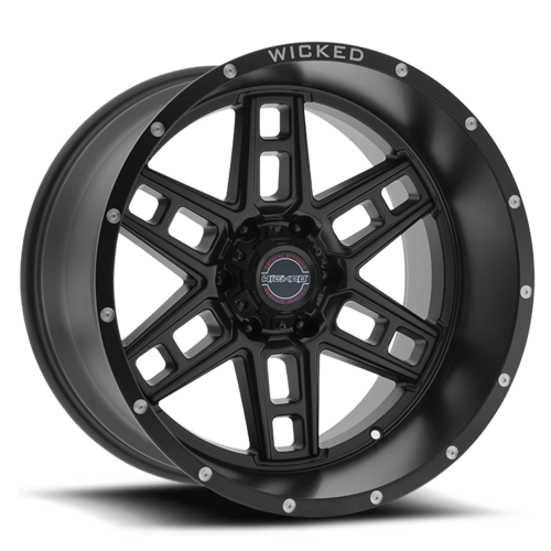 Wicked OffRoad Wheels W906 20 X10 5139.70 24 BKMTBA Discount Tire