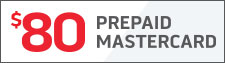 Up to $40 Prepaid Mastercard